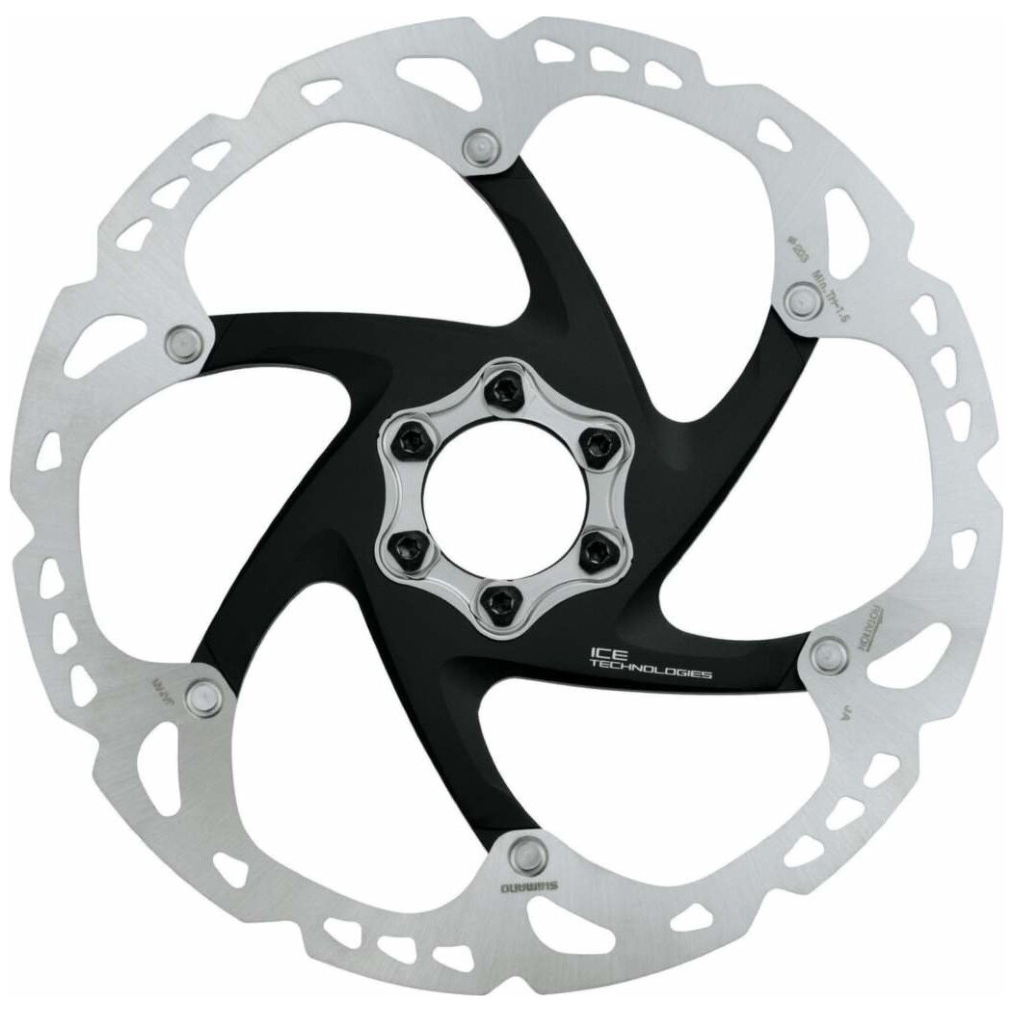 Rotor de Disco de Freno Shimano RT86S XT 160MM 6T