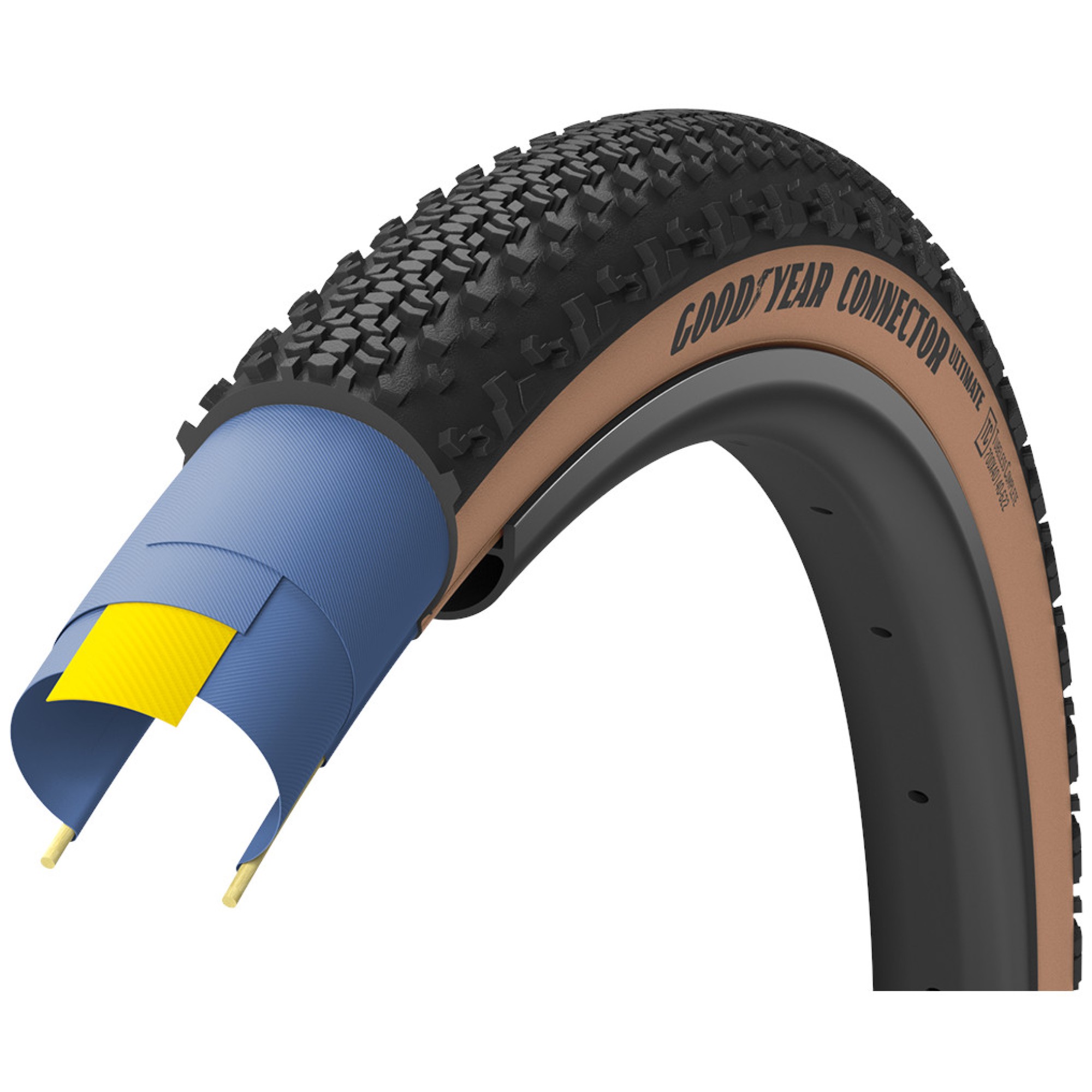 Cubierta Goodyear Gravel Ultimate Ocre