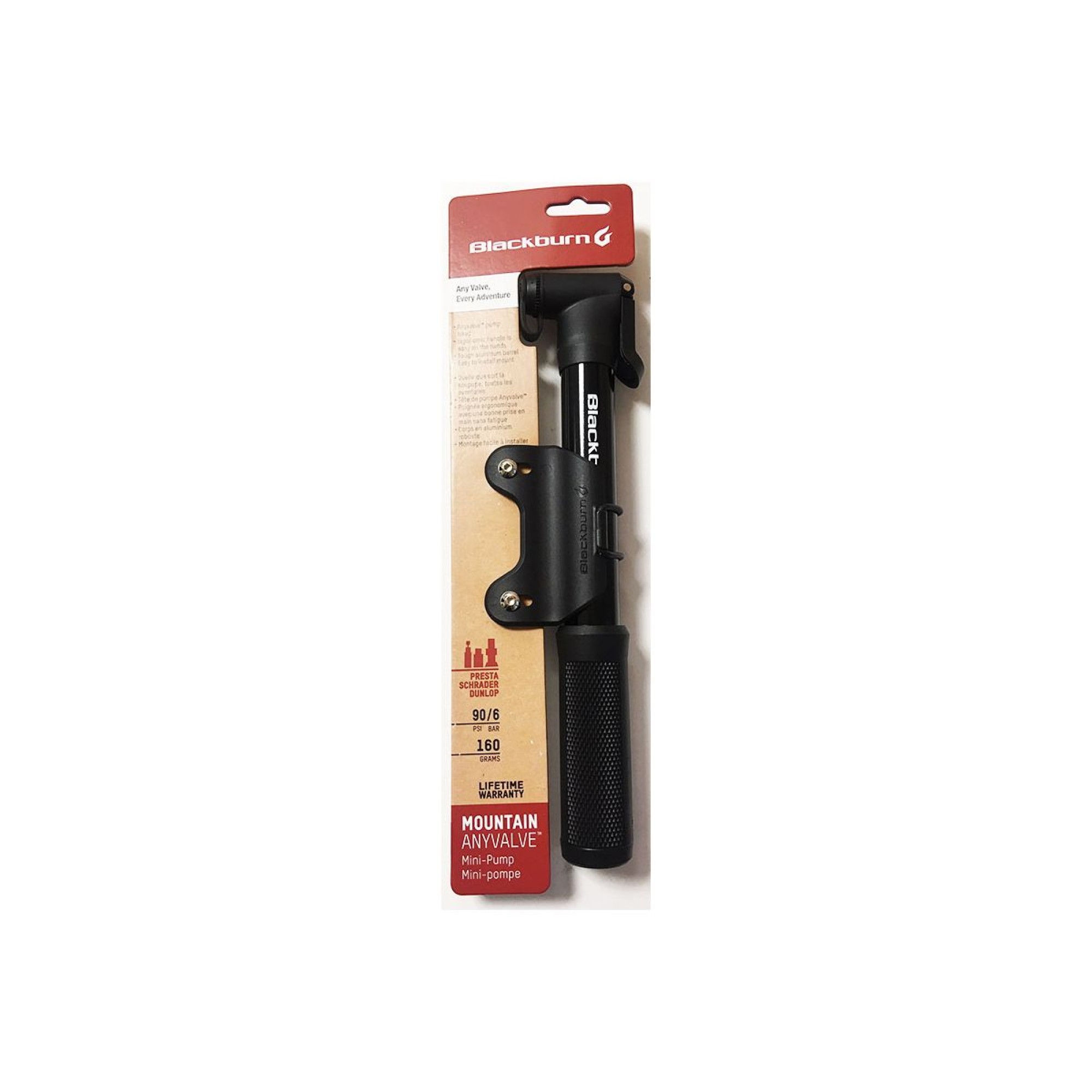 Inflador de mano Blackburn MTB Anyvalve