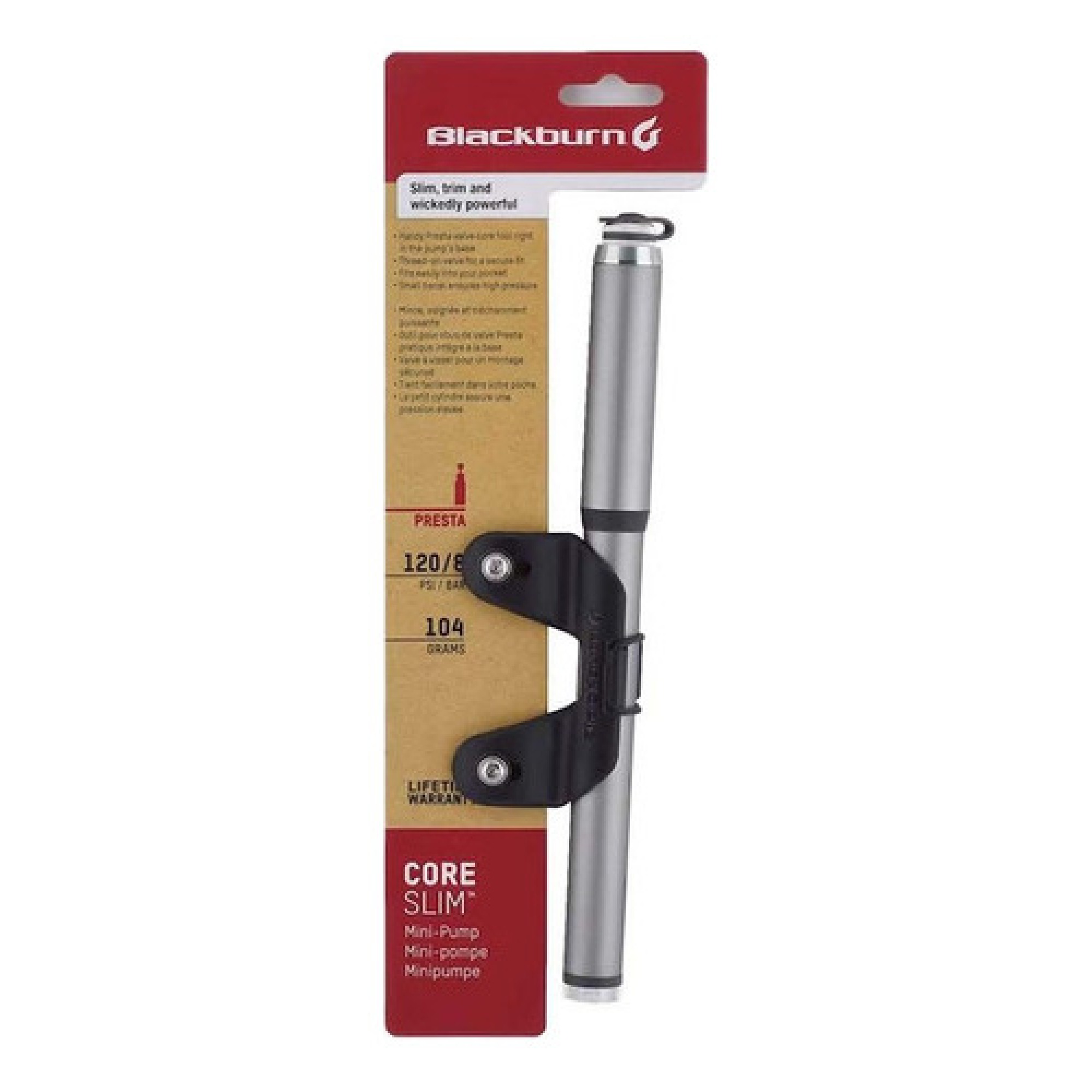 Blackburn Core Slim Inflador Bicicleta 