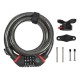 Candado Bici Zefal Code K-traz C8 Combinación